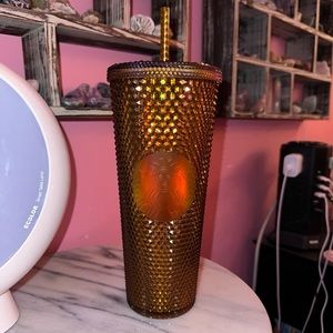 Starbucks 50th Anniversary Limited Edition Tumbler Gold Iridescent